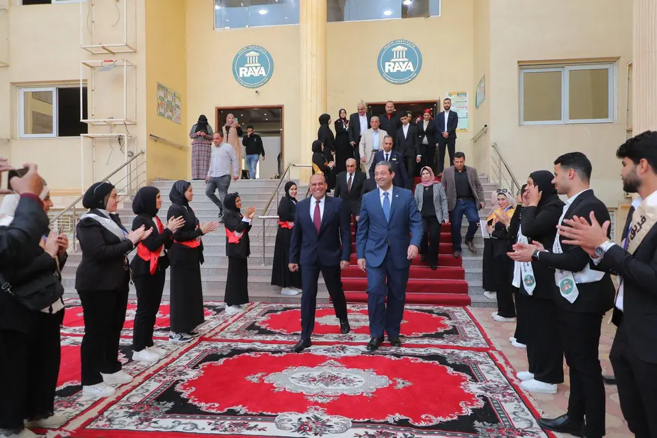 شارك الأستاذ الدكتور/ أيمن الشهابي، محافظ دمياط، في الاحتفالية التي نظمها معهد راية العالي للإدارة والتجارة الخارجية بدمياط الجديدة، بمناسبة حصول المعهد على الاعتماد المؤسسي من الهيئة القومية لضمان جودة التعليم والاعتماد